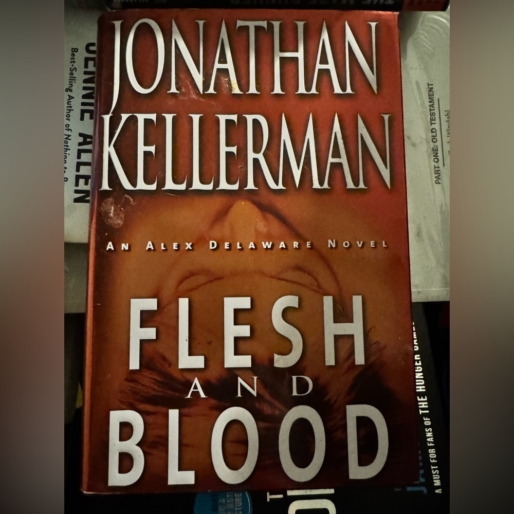 Flesh And Blood Hardcover book by Jonathan Kellerman